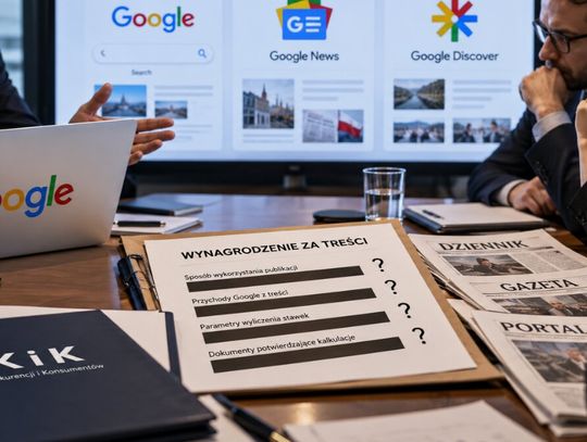 UOKiK postawił zarzuty czterem spółkom Google.