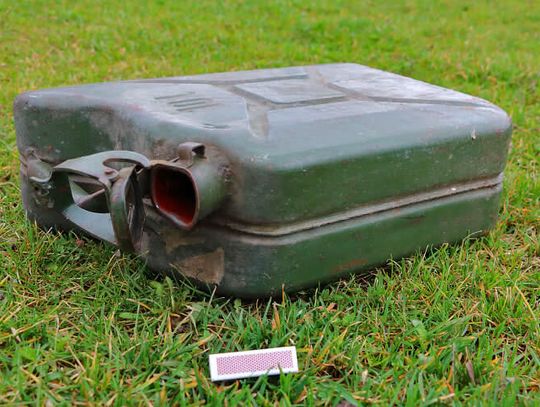 Groził, że się podpali