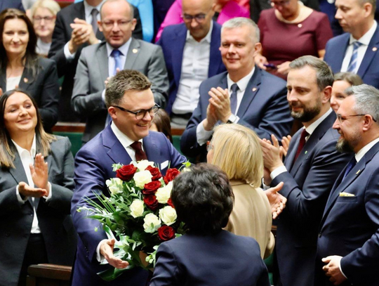 Hołownia jest również jedną z przyczyn, dla której gwałtownie wzrosło i rośnie zainteresowanie obradami Sejmu.