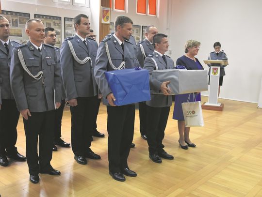 Hrubieszów: Awanse i nagrody dla policjantów