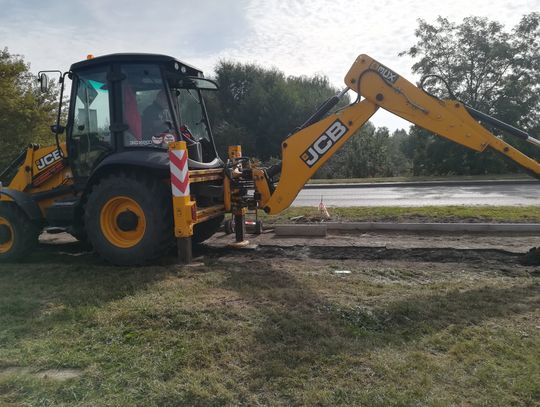 Hrubieszów: Budują chodnik na ul. Wyzwolenia