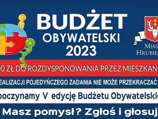 Hrubieszów: Budżet Obywatelski po raz piąty