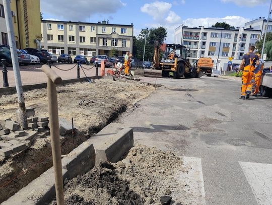 Hrubieszów: Kolejna likwidacja betonozy w śródmieściu