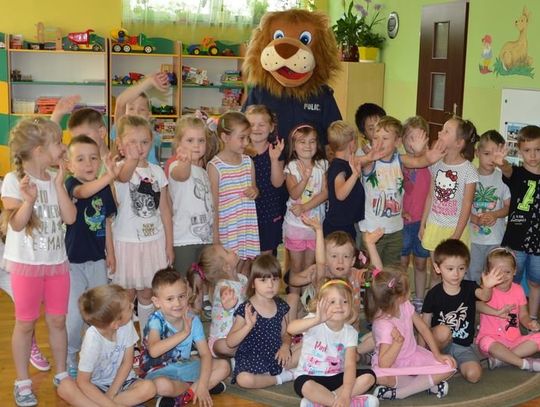 Hrubieszów: Leonek u maluchów z Miejskiego Przedszkola nr 2