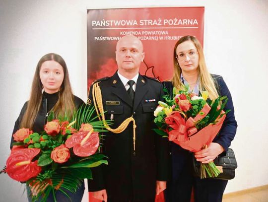 Hrubieszów: Nowy komendant powiatowy strażaków