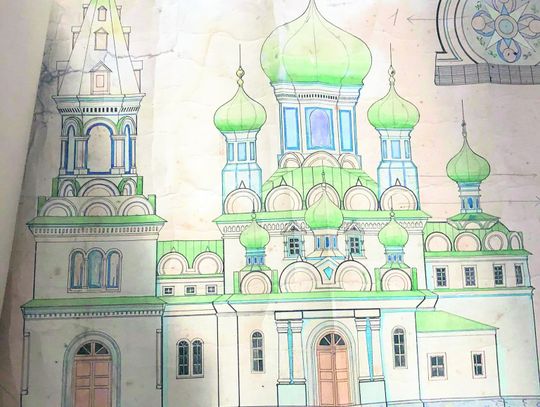 Hrubieszów: Odnaleziony szkic cerkwi (TYLKO W GAZECIE)