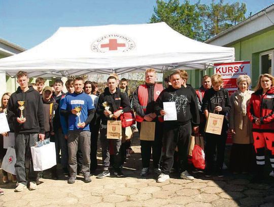 Mistrzostwa Pierwszej Pomocy Polskiego Czerwonego Krzyża w Hrubieszowie.