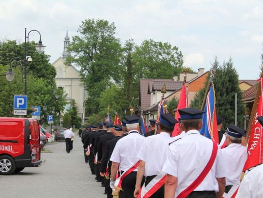 Hrubieszów: Strażacy pielgrzymowali do Matki Boskiej Sokalskiej