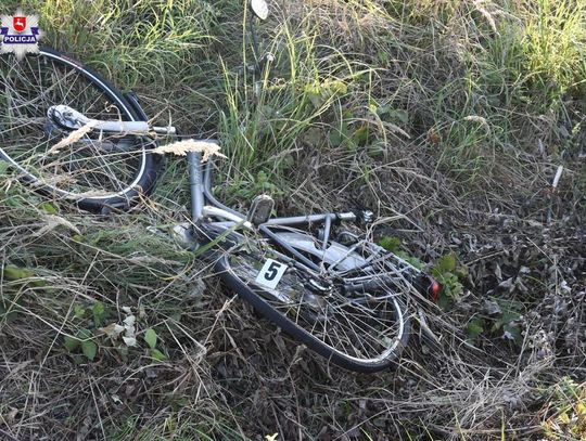 Hrubieszów: Tak wyprzedzał rowerzystę, że go przewrócił