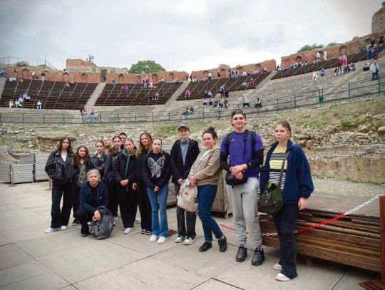 Hrubieszów: Uczniowie "Staszica" pojechali na Sycylię z Erasmusem
