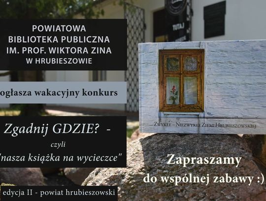 Hrubieszów: Zgadnij, dokąd zawędrowała książka