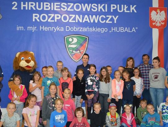 Hrubieszowskie: Sierżant Lew odwiedza dzieci