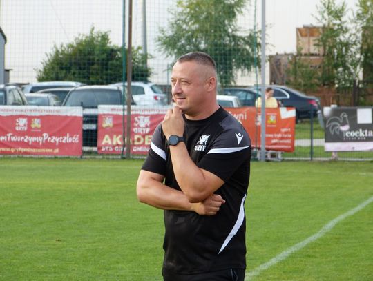 Trener Gryfa Gmina Zamość Sebastian Luterek obrał skuteczną strategię na mecz z Huczwą Tyszowce.