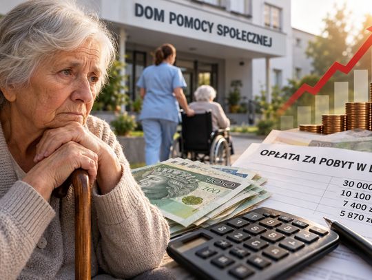 Szybko rosną rachunki za pobyt w domach pomocy społecznej. Kto pokrywa różnicę między emeryturą seniora a pełnym kosztem pobytu? Bliscy lub gmina.