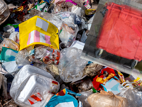 Teraz do segregacji śmieci mamy pięć pojemników w pięciu kolorach.