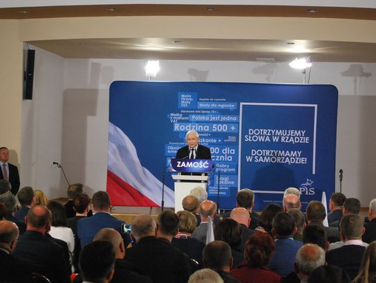 Jarosław Kaczyński odwiedził Zamość (ZDJĘCIA, WIDEO)