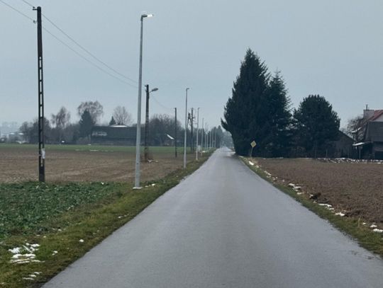 26 listopada odebrano budowę oświetlenia ulicznego w Łabuńkach Drugich (gm. Łabunie).