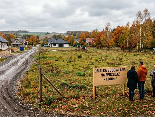 Jesień sprzyja zakupowi działki w Zamościu. Mniejsza konkurencja i lepsza ocena gruntu mogą pomóc negocjować cenę