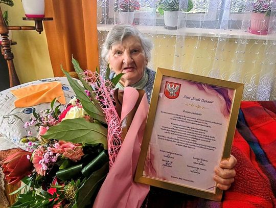 100 lat skończyła pani Józefa Dajczak z Klątw.