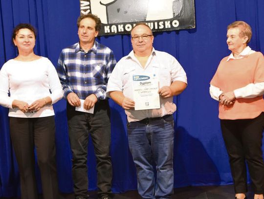 Kabaret „Szara Eminencja” z Werbkowic zdobył pierwsze miejsce podczas XXIV Spotkań Kabaretowych „Kąkolewisko”.