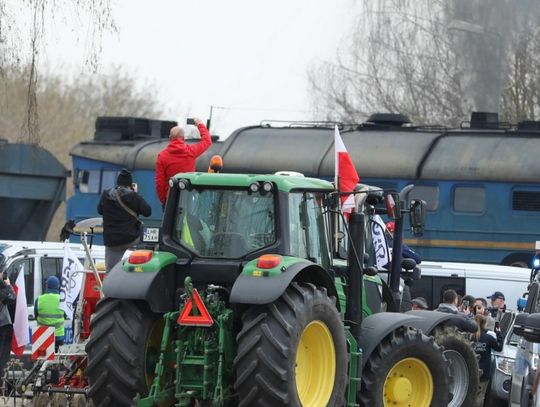 Protest rolników w Hrubieszowie.