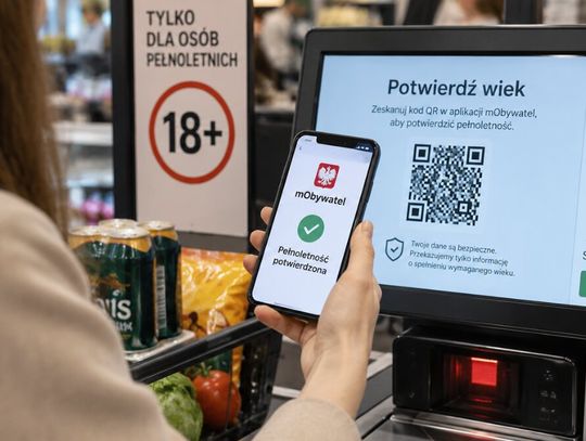 Kasa wymaga potwierdzenia pełnoletności, a klient musi czekać na pracownika.    Polski startup Provaid chce ten problem rozwiązać za pomocą aplikacji mObywatel.