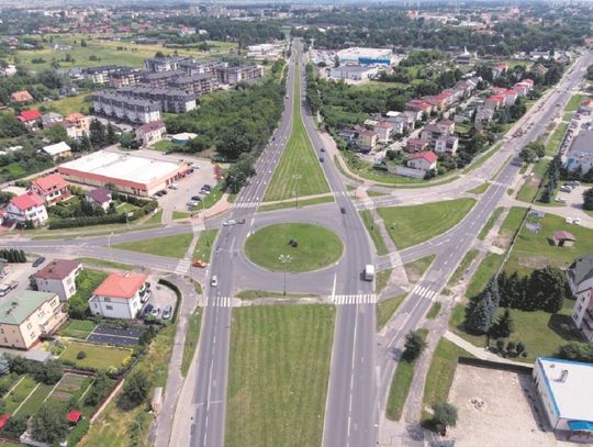 Tak teraz wygląda skrzyżowanie ul. Dzieci Zamojszczyzny ze Szczebrzeską i Śląską. Fot. UM Zamość