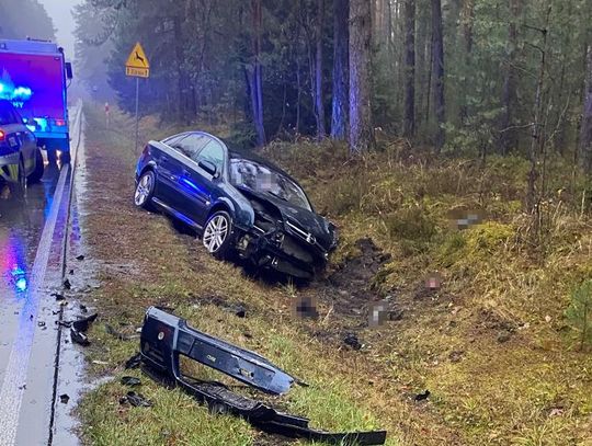 Kozaki: Nieprawidłowe wymijanie przyczyną stłuczki