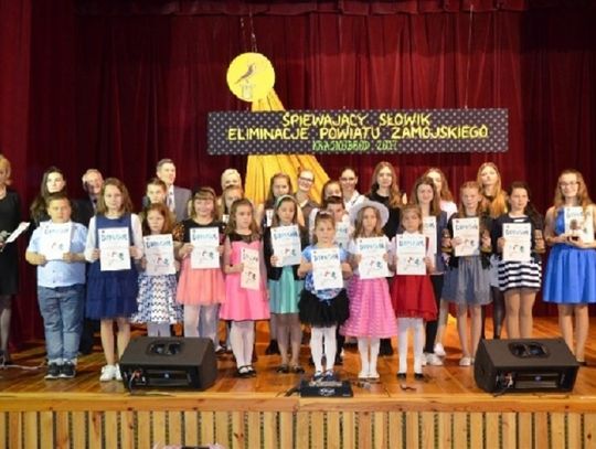Krasnobród: Konkurs Piosenki Dziecięcej i Młodzieżowej „Śpiewający Słowik”. Kto był najlepszy?