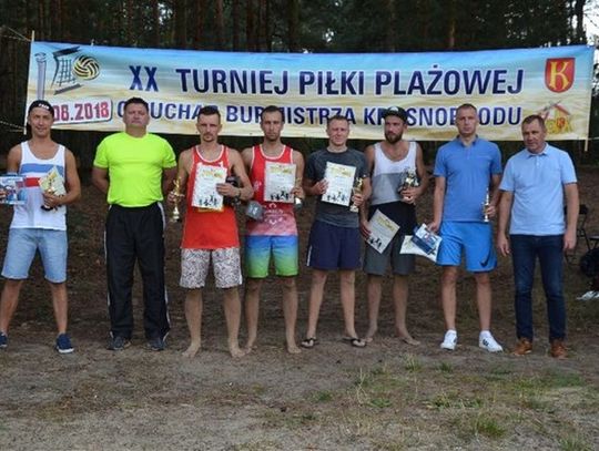 Krasnobród: Siatkarze z Lublina najlepsi w turnieju siatkówki plażowej (ZDJĘCIA)