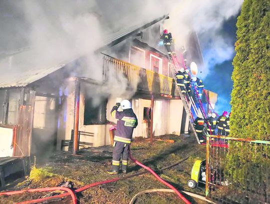 Krasnobród: Z dymem poszło 150 tys. zł