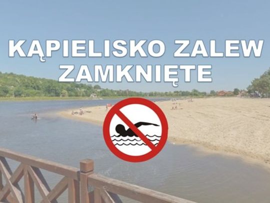 Krasnobród: Zakaz kąpieli z zalewie