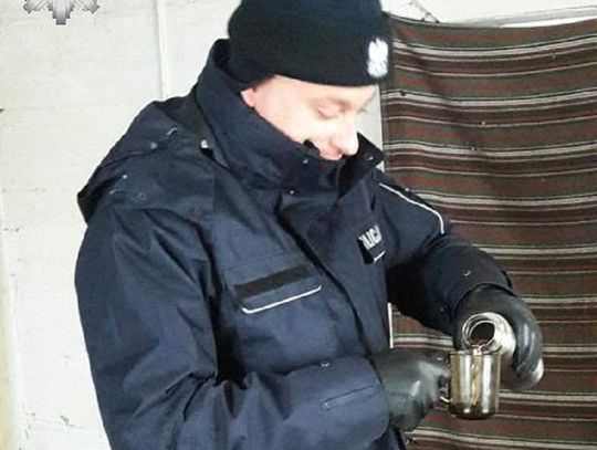 Krasnobród: Zimowe patrole z termosem i herbatą