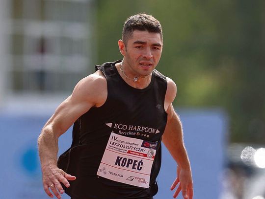 Król polskiego sprintu Dominik Kopeć zajął czwarte miejsce w biegu na 100 m podczas czwartej edycji Memoriału Zbigniewa Ludwichowskiego w Olsztynie.