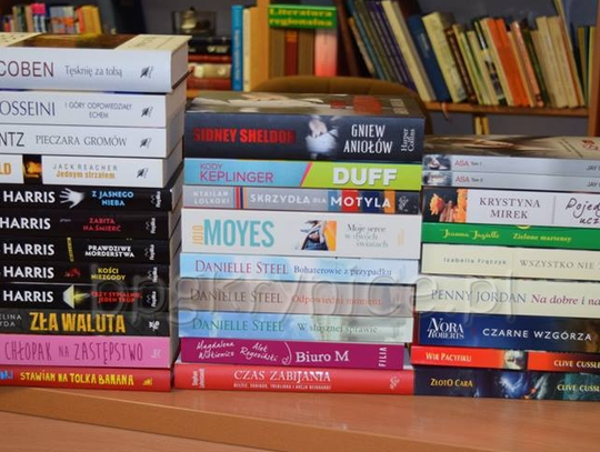 Krynice: Ponad 100 nowych książek w bibliotece