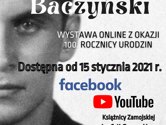Krzysztof Kamil Baczyński – wystawa z okazji 100. rocznicy urodzin