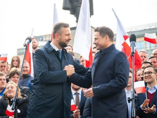 Władysław Kosiniak-Kamysz i Rafał Trzaskowski