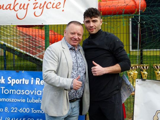 Na zdjęciu Mirosław Fus i Dominik Kopeć.