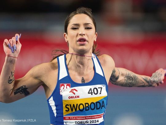 Halowa mistrzyni Polski w biegu na 60 m Ewa Swoboda będzie walczyła w Glasgow o swój pierwszy medal mistrzostw świata w hali. Fot. Tomasz Kasjaniuk (pzla.pl)