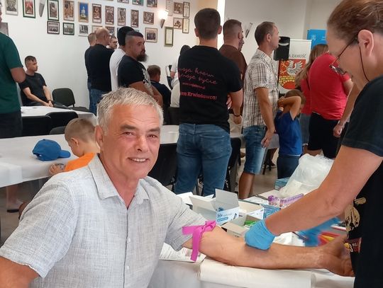 Letnia Transfuzja Pomocy w Mokrem. 95 osób oddało krew