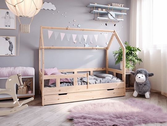 Łóżko domek to pełne zadowolenie dzieci i rodziców - jak je kupić?