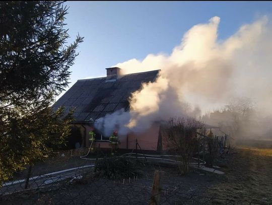 Machnów Nowy: Tragiczny pożar. Nie żyje 57-latek