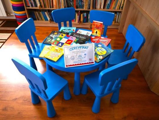 Majdan Górny; Biblioteka nagrodzona w Akcji „Kinder Mleczna Kanapka"