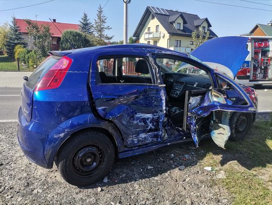 Do wypadku z udziałem dwóch pojazdów doszło 11 września w miejscowości Malewszczyzna.
