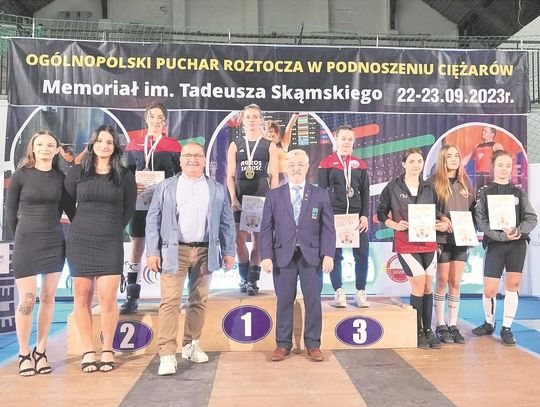 W rywalizacji kobiet najlepszy wynik zawodów o Puchar Roztocza uzyskała sztangistka Agrosu Zamość Klaudia Luterek.