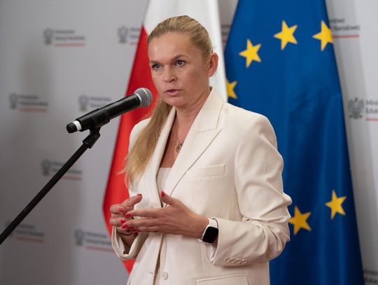 Barbara Nowacka, ministra edukacji narodowej.