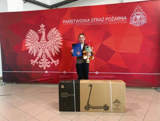 Miączyn: Ewa mistrzynią województwa! Pojedzie na finał Turnieju Wiedzy Pożarniczej „Młodzież Zapobiega Pożarom