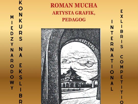 Biblioteka Pedagogiczna w Zamościu – Filia w Tomaszowie Lubelskim organizuje Międzynarodowy Konkurs na Ekslibris „Roman Mucha – artysta grafik, pedagog”.