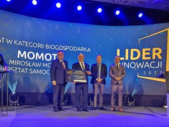 Mirosław Momot laureatem konkursu „Lider Innowacji"! Dostał tytuł Ambasadora Lubelskich Funduszy Europejskich