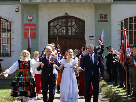 Tradycyjnie, w Tomaszowie Lubelskim zatańczono poloneza.
